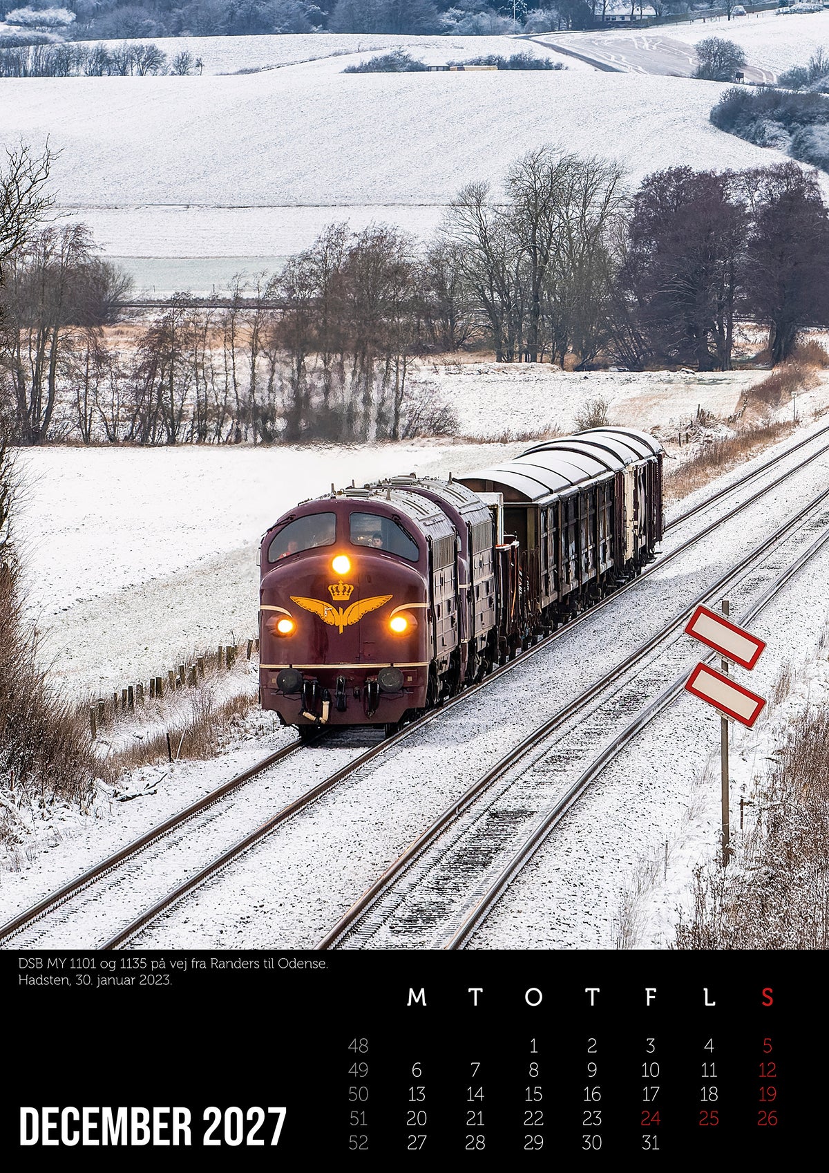 Kalender 2027 - Rundsnuder