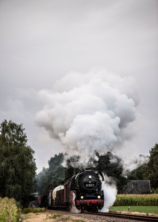 BR 44 1593 med godstog