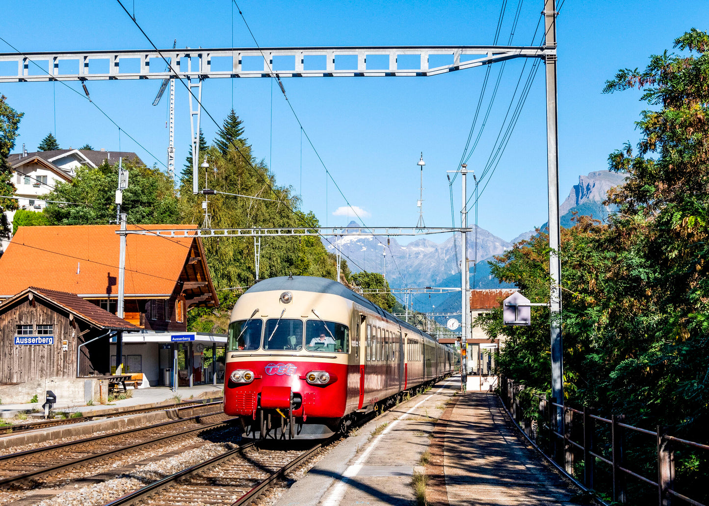 SBB TEE i Ausserberg