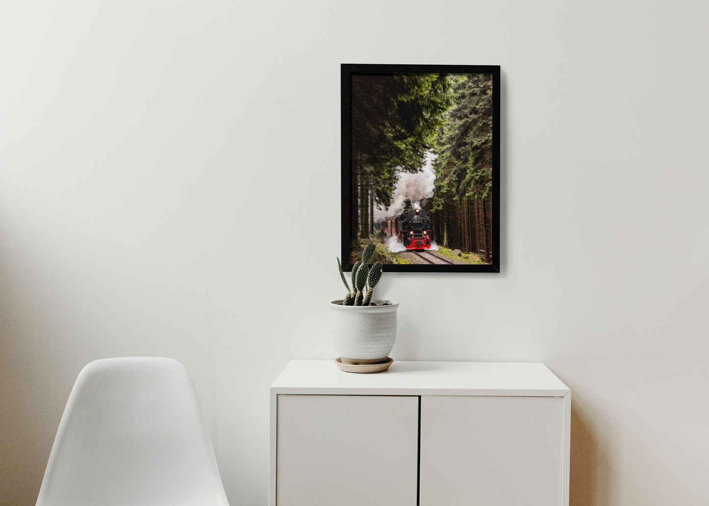 HSB 7241 for fuld damp på vej mod toppen af Bloksbjerg